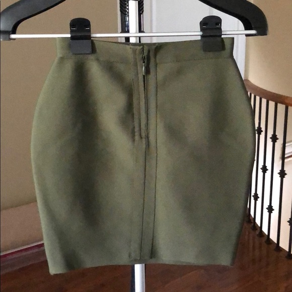 Green Bandage Skirt - Picture 2 of 7